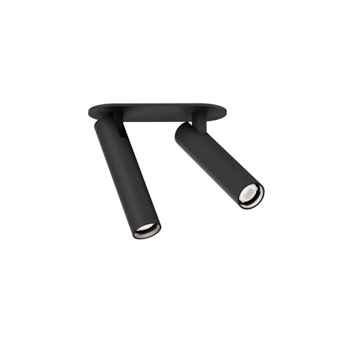 Wever & Ducré+MATCH 2.0 LED 12.2W 1030lm 700mA 2700K CRI>90 30°, süvisvalgusti, matt must, liiteseadmeta